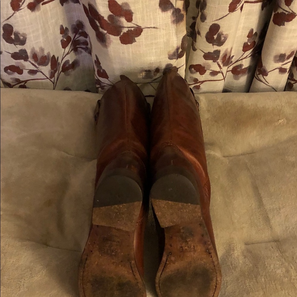 Frye”Melissa”Tall Button Boot,Size-6,Color-Cognac - Picture 5 of 6